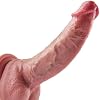 Dildo Realista de 8 Pulgadas con Forma Curva y Textura de Piel Realista | Silicona Líquida Gruesa con Ventosa Potente, Ideal para Principiantes en Punto G y Juego Anal, Juguete Sin Manos para Mujeres y Hombres 2
