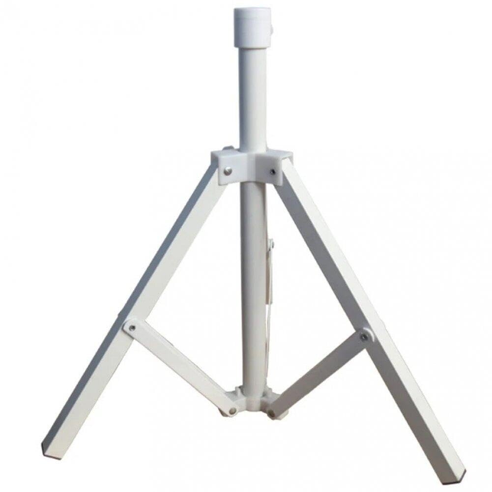 Soporte de sombrilla para exteriores con diseño ajustable y fácil transporte