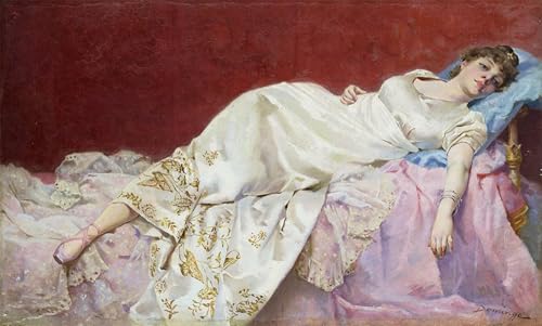Tableau un moment de repos pour créer une ambiance sereine et élégante dans votre salon