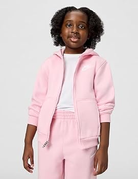 Nike Conjunto de 2 peças com capuz e calça jogger com zíper