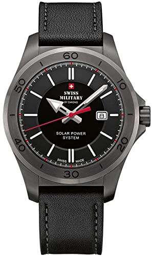 Montre Swiss Military by Chrono Sms34074.gy1lbk Homme Quartz Cadran Analogique
