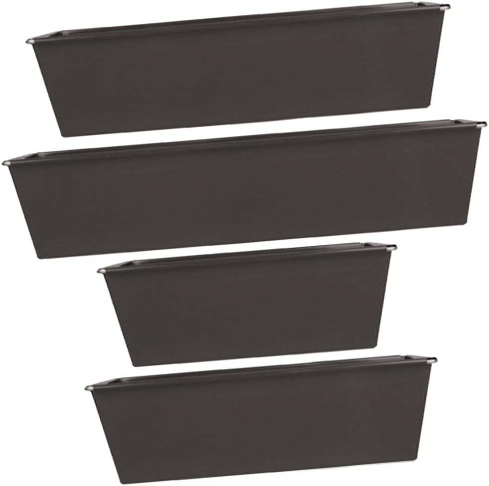 4-piece Non-stick Bread Cake Molds Baking Pan Household Bakeware Baking Supplies Carbon Steel Construction