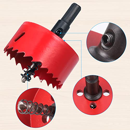 Miniatura 3 de Hejo 10 Piezas Pasacables De Escritorio, 60mm Pasacables Mesa Oficina Con Cubierta De Agujero, Cables Mesa Pasacables Redondos Para Gestión De Usb Alambre, Cable