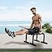 VEVOR Dip Bars, 500 lbs Weight Capacity, Heave Duty Dip Stand Station, Fitness Workout Dip Bar Station Stabilizer Parallette Push Up Stand, Parallel Bars for Strength Training Home Gym Office Outdoor
