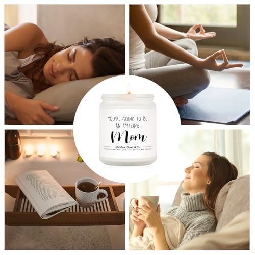New Mom Gifts, Lavender Scented Candle, Mom to be, Pregnancy Gifts for Expecting First Time Moms, Mama, New Mommy Essentials, Congrats Pregnant Friend Wife, You are Going to be an Amazing Mommy
