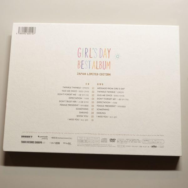 Amazon.co.jp: GIRL'S DAY Best Album JAPAN LIMITED EDITION