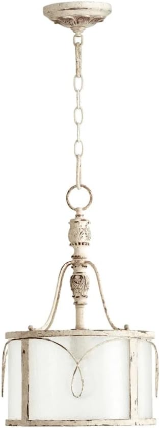 3506-70 Salento 1 Light Pendant, Persian White