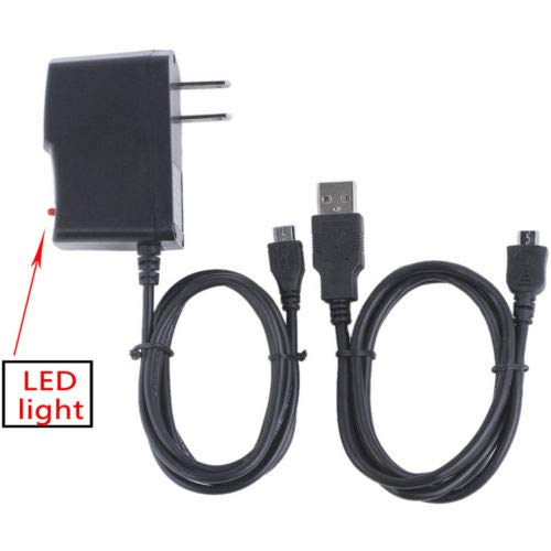 Adaptador de corriente AC/DC con cable USB para tablet Kindle miniatura 2