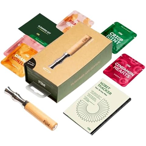 Füm Journey Pack Flavored Air Device with 6 Packs of Plant Based Cores | Naturally Switch from Bad Habits | 18 Total Cores Cover
