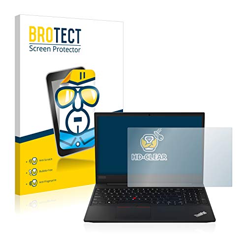 Preisvergleich Produktbild BROTECT Schutzfolie kompatibel mit Lenovo ThinkPad E590 klare Displayschutz-Folie