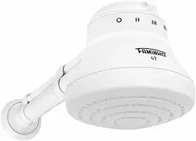 CHUVEIRO ELÉTRICO - DUCHA FAMINHO 4T BR 220V 6800W C/CANO 30CM - FAME