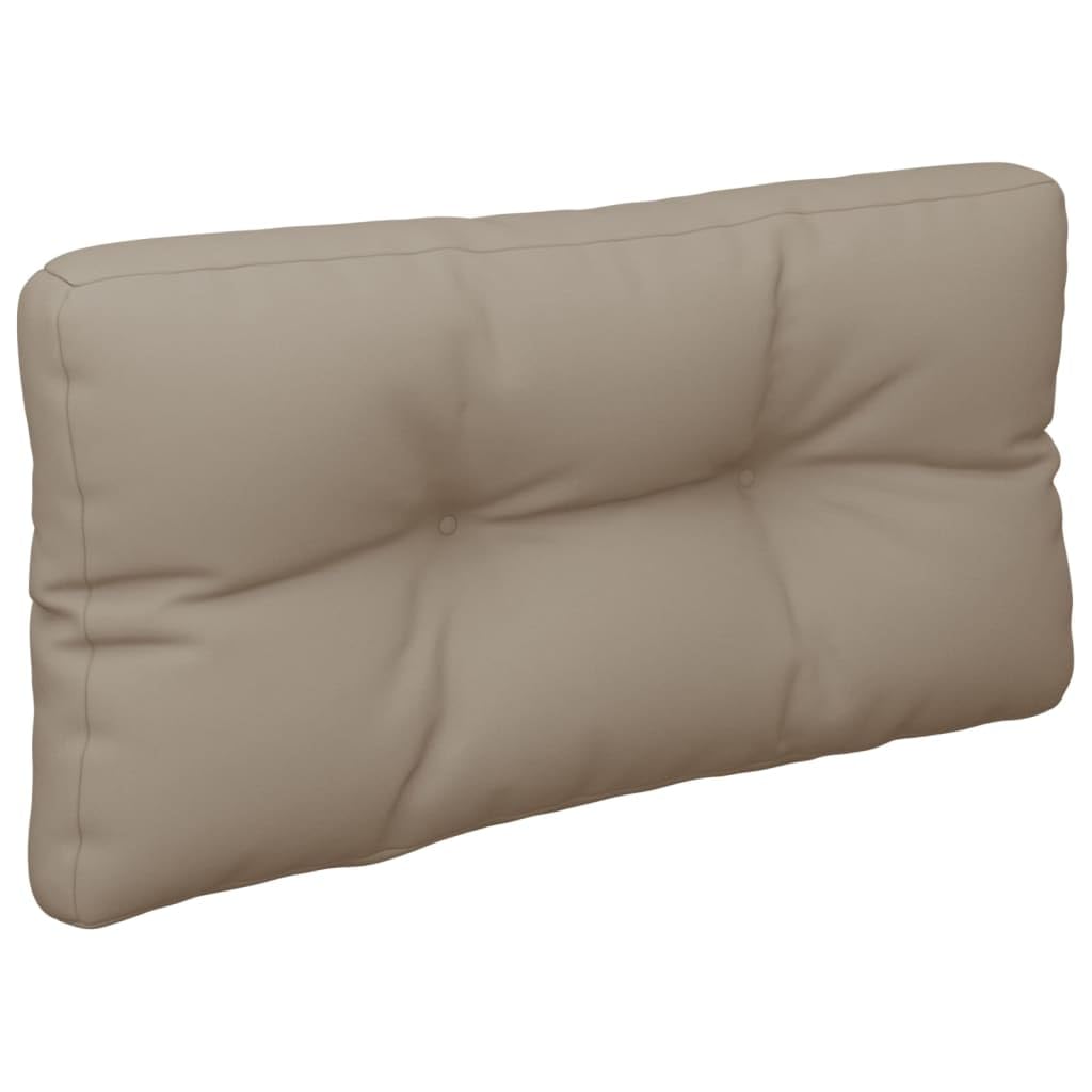 Cuscino per pallet, 80 x 40 x 12 cm, tessuto in poliestere, impermeabile, imbottito, morbido, comodo, come cuscino per sedia da giardino, balcone, terrazza e uso interno