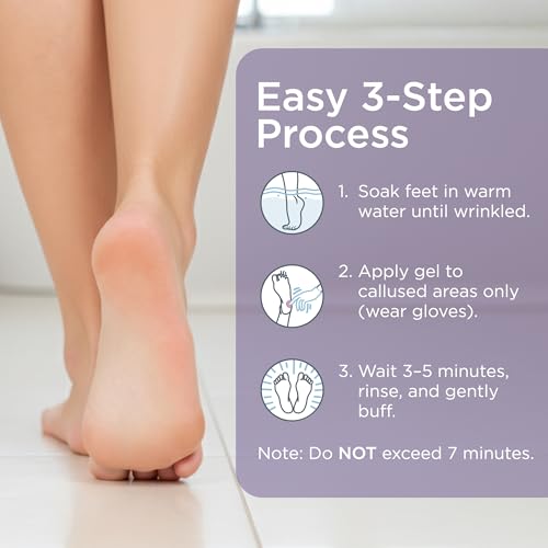 Lee Beauty Professional Best Callus Remover. Callus Eliminator, Liquid & Gel For Corn And Callus On Feet. Professional Grade