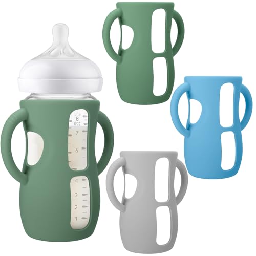 BUSOHA �V���R���X���[�u 3�p�b�N Avent Natural �M���r�p - �����h�~�M���r�z���_�[ �n���h���t�� Philips Avent �A���`�R���b�N�M���r�Ή� 8�I���X