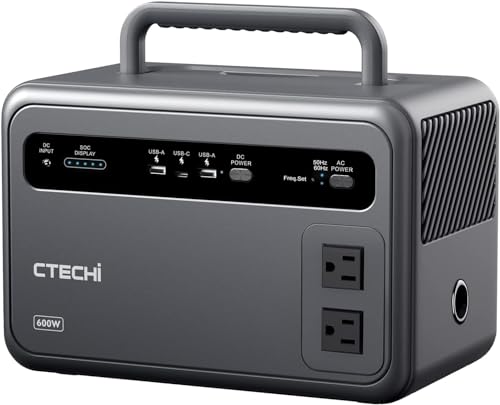 [未使用新品]CTECHI 384Wh・600W[ジャンク] Amazon.co.jp: CTECHi ポータブル電源 600W/384Wh 大容量 ポータブル