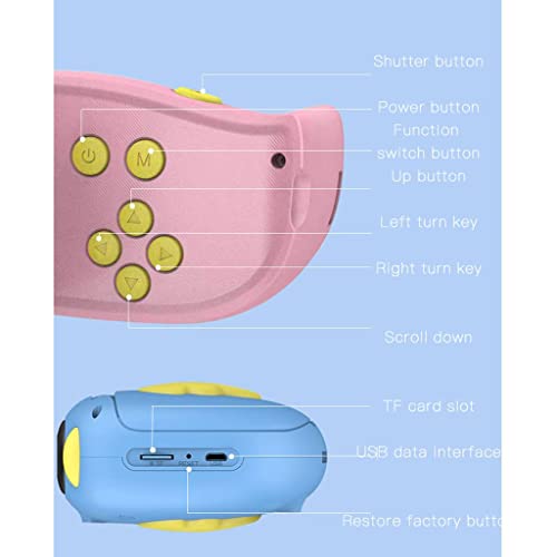 gazechimp Bonito A100 2.0 ''polegadas LCD HD 720P Mini Crianças Bebê Câmera Digital Gravador DV Ca
