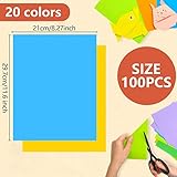 Zoom IMG-1 100 fogli di carta colorata Zoom IMG-1 100 fogli di carta colorata