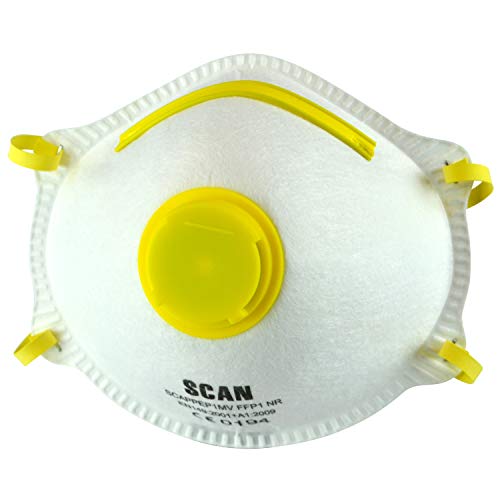 Scan SCAPPEP1MVB FFP1 Premier Moulded Valved Disposable Masks Pack of 10