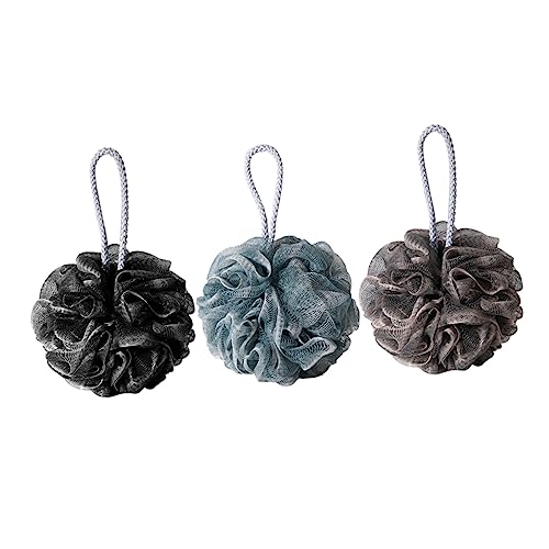 Bolas de Baño de Pe Suaves y Gruesas para ducha exfoliante corporal en casa
