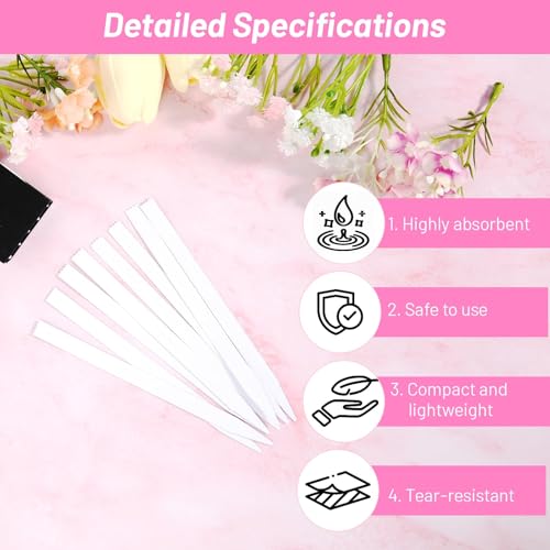 Parfüm Teststreifen, 600 Stück Duft Tester Papier Einweg Parfüm Teststreifen Aromatherapie Dufttester Papier, Parfüm Tester Streifen Test Ätherisches Öle Parfüm für Testen von Duftstoffen