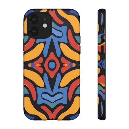 Coque rigide mate iPhone 12 jaune : protégez votre écran des reflets