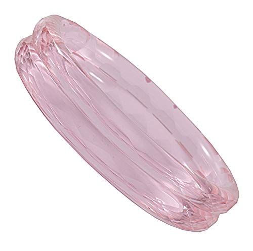 Image of NMII Traditional Glass With Diamond Cutting Pattern Glossy Finished Stylish Kada Set For Women And Girls | Crystal Glass Kada Bangles Set For Wedding, Festive