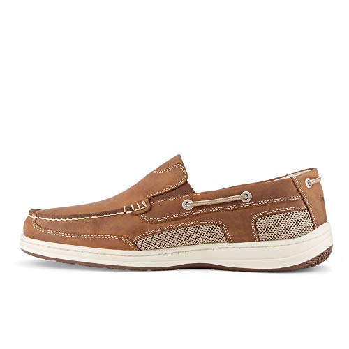 Image of DOCKERS Mens Tiller Classic Leather Casual Boat Shoes