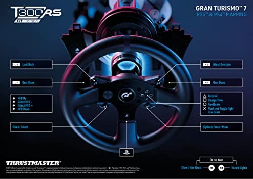 Thrustmaster T300 RS - Gran Turismo Edition Racing Wheel (PS5,PS4,PC)