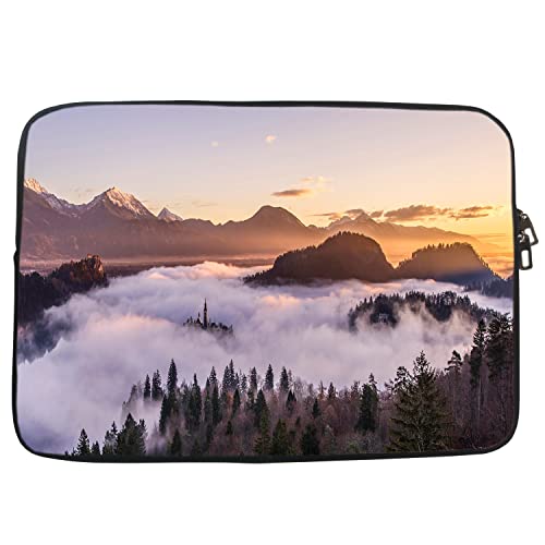 Image of TheSkinMantra Chain Laptop Sleeve Bag Compatible with Laptop /Macbooks /Chrombook /Notebook /Zbook (15.6 Inch [Chain], Paradise)