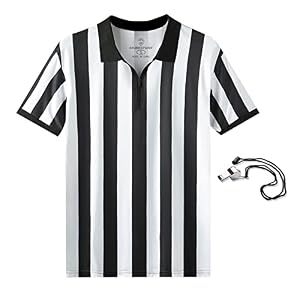 Shinestone Schiedsrichter-Shirt Reißverschluss-Ausschnitt Trikot