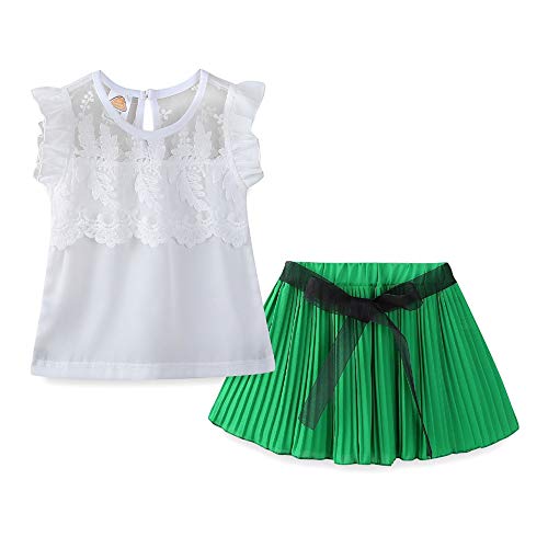 Image of Mud Kingdom Toddler Girls Sleeveless Tank Top and Shorts Set 2 Piece Floral Casual Summer Outfits