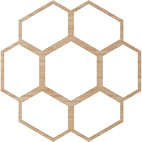 Image of Ekena Millwork 28 inchOD x 12 inchID x 1 /4 inchT Florin Wood Fretwork Pierced Ceiling Medallion, Alder