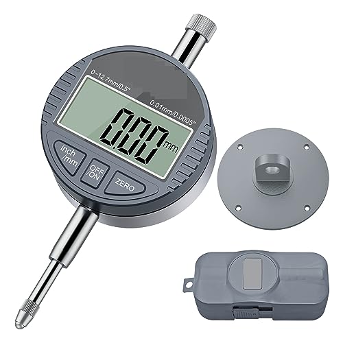 Indicateur de test de cadran 0.01mm avec grand écran LCD