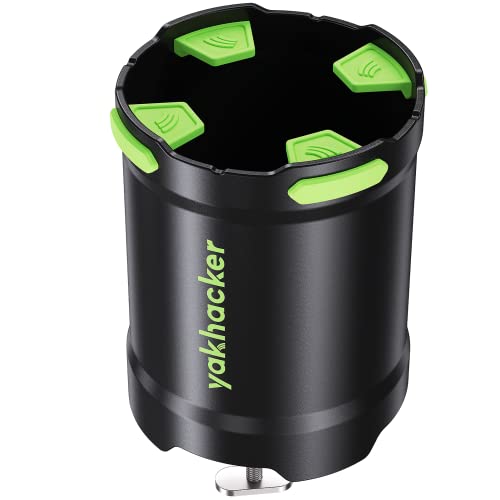 YAKHACKER Kayak Cup Holder with Rubber Tab - Original Since 2023 - Multi-Functional and...