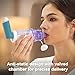 Inhaler Spacer for Adults, Spacer for Inhaler with Anti-Static Chamber, Detachable Design for Easy Cleaning, Leak-Resistant Valve, Liquid Silicone Mask, Durable and Effective Model 4650