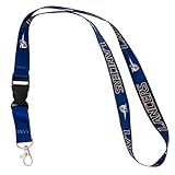 Desert Cactus California Baptist University Lanyard CBU Lancers Crazies Car Keys ID Badge Holder Keychain Detachable Breakaway Snap Buckle (Blue)