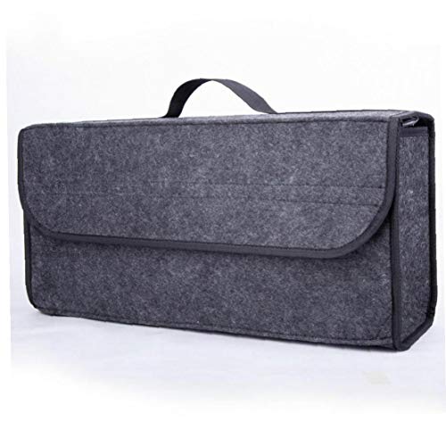 Car 1pc Portable Pliable Coffre Organisateur Feutre Tissu Boîte De Rangement Case Intérieur Auto Arrimage Sacs Conteneur Rangement Cover