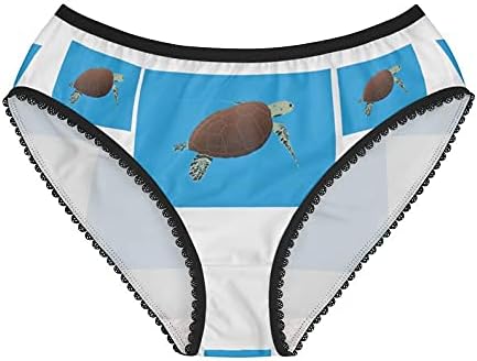 Hawksbill Turtle Panties, Hawksbill Turtle Underwear, Briefs, Cotton Briefs, Funny Underwear, Panties For Women