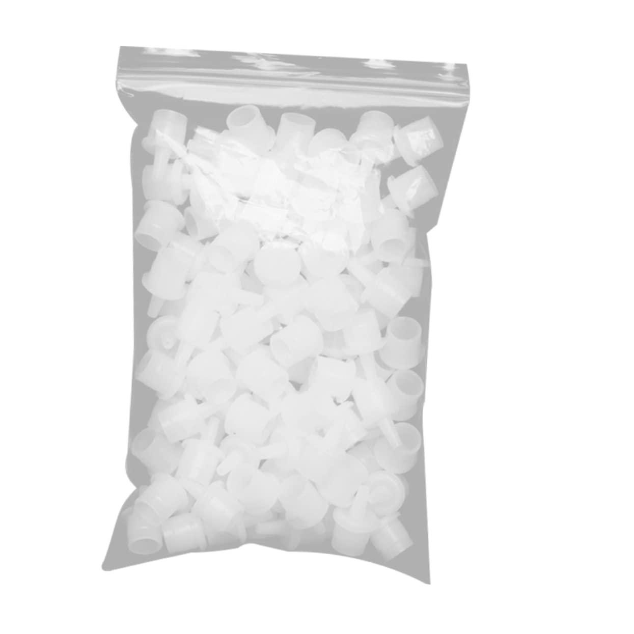 Dispenser 100pcs Glue Replacement Bottle Stoppers Glue Replacement Bottle Mouth Lash