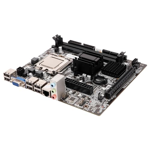 Image of ZEBRONICS G41-D3S Micro-ATX Motherboard for LGA 775 Socket, Supports Intel (Core 2 Quad | Core 2 Duo | Pentium | Celeron) Series Processor, 5.1 Audio, DDR3 1333 MHz, Ports (RJ45 | SATA | USB | VGA)