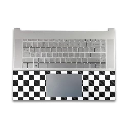 Image of Carbon Fiber Gaming Skin Compatible with HP Envy x360 16 inch (2023) - Check - Premium 3M Vinyl Protective Wrap Decal Cover - Easy to Apply | Crafted in The USA by MightySkins