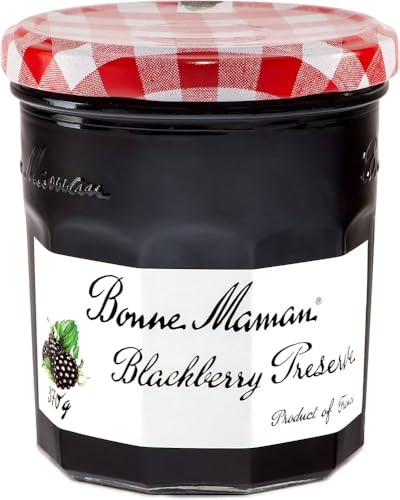 Image of Bonne Maman Blackberry Preserve Marmalade Fruit Jam, 13 oz ℮ 370 g