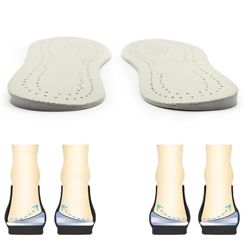 Orthotic Insoles with Cow Leather