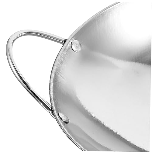 Wok de Acero Inoxidable con Doble Mango 2 Piezas miniatura 5