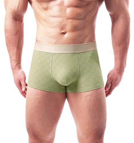 ARCITON A Men's Soft Jacquard Underwear Boxer Briefs Breathable Moisture Wicking Underwear for Men2