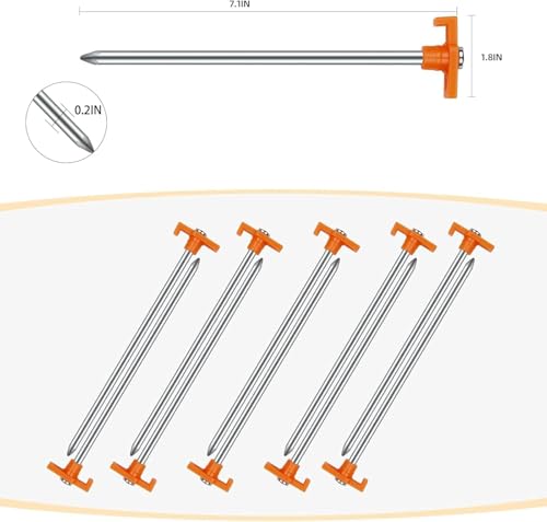 AVOFOREST 12-Pack Tent Stakes