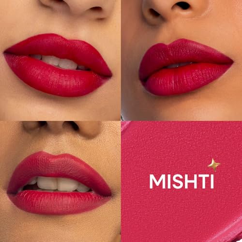 Image of Nykaa Matte to Last No Transfer Long Lasting Lipstick (3.5g) (Mishti)