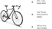 Omelaza Road Bikes,700C Tires Road Bike,Dual Disc Brake,21speeds Off-Road Bike,Road Bicycle,Cycling,Black
