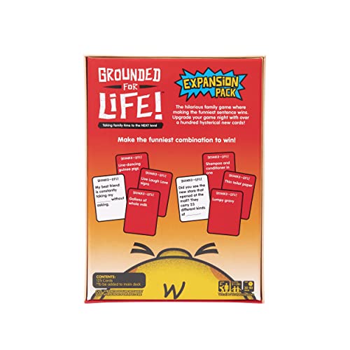 WHAT DO YOU MEME? Grounded for Life Expansion Pack – The Ultimate Kid Game – Designed to be Added to Grounded for Life Core Card Game – Ages 8+ - image 6