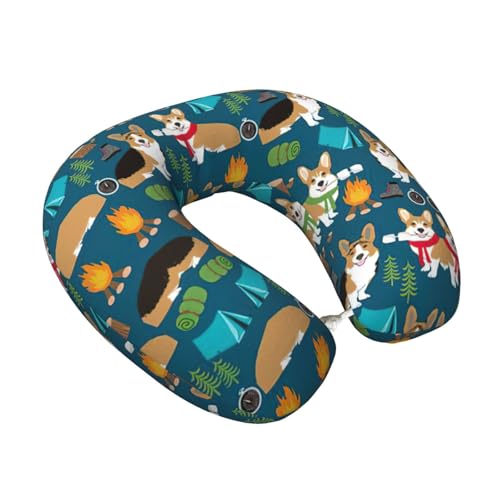 Almohada de viaje con soporte para cuello y hombros miniatura 2